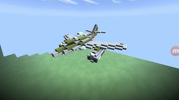 Minecraft Messerschmitt Me-262 Tutorial