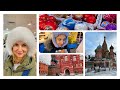 Новогодняя Москва 🎄 Мы на Красной Площади 🇷🇺 Эскимо из ГУМа и Вкусный Калач 🥨 Влог 28.12.2023