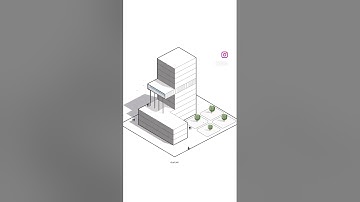 Architecture Diagram | SketchUp | Illustrator #sketchuptutorial #sketchup #illustartor #aftereffects