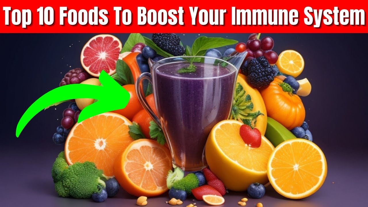 What Are The Top 10 Foods To Boost Your Immune System? - YouTube