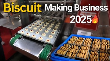 Biscuit Banane Ki Machine | New Business Ideas 2025 | Biscuit Factory