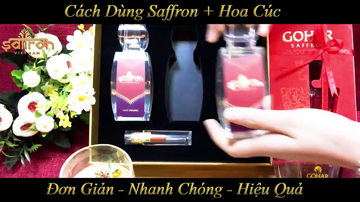 Hướng dẫn sử dụng saffron	Informational, Commercial