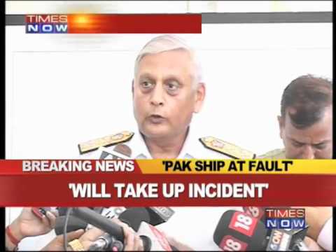 Pns babur and ins godavari incident report