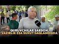 Quruvchilar sarson vazirlik esa sukut saqlamoqda