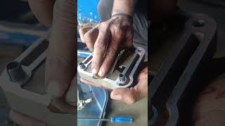 bs6 compressor head #truckrepair kit tata BS 6 WABCO compressor head leakage