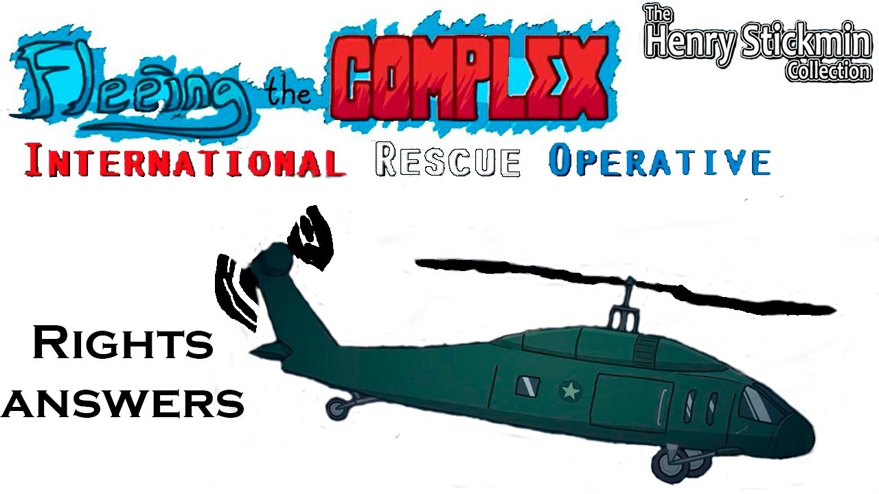FtC - International Rescue Operative (Rights Answers) | Henry Stickmin ...