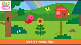 Sago Mini Forest Flyer Robin's Birdhouse Bird Game Explore A Magical Forest - Kids Gaming Channel screenshot 1