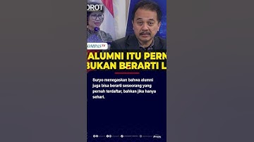 Respons Roy Suryo saat Rektor UGM Sebut Jokowi Alumni Kebanggaan