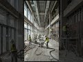 The Most Satisfying Hotel Renovation Ever? Luxury Epoxy Floor Reveal With Mirror Finish