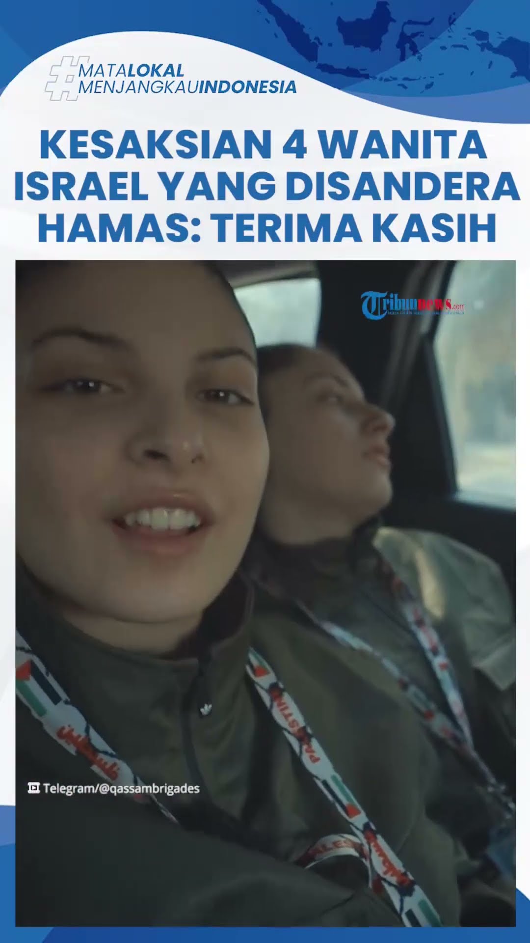 Kesaksian 4 Tentara IDF yang Dibebaskan Hamas saat Gencatan Senjata, Ucap Terima Kasih sudah Dirawat