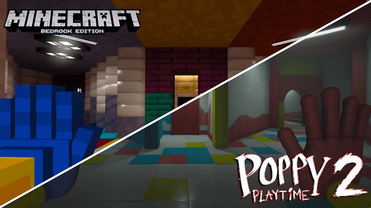 Мод на minecraft poppy playtime 3 карта