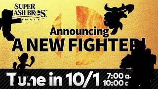 New Smash character comming TOMORROW!