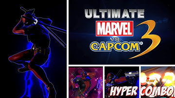Ultimate Marvel vs Capcom 3 Deadpool MOD Movie deadpool  All Hyper Combos