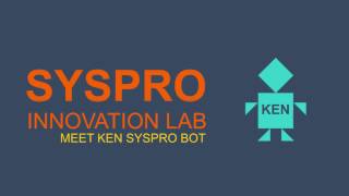 SYSPRO Innovation Lab - Bots