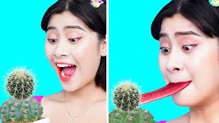 23 BEST PRANKS AND FUNNY TRICKS! CACTUS PRANK \& Funny DIY Pranks On Friends! Prank Wars Funny Pranks