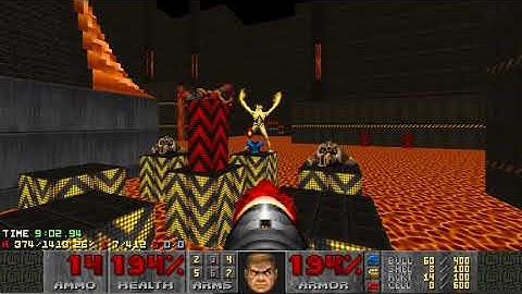 DOOM II - Death in Excess - MAP 01 (Divergence) - UV-Max in 21:51