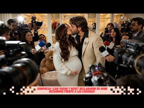 ¡SORPRESA! ¡Can Yaman y Demet declararon su amor besándose frente a las cámaras!