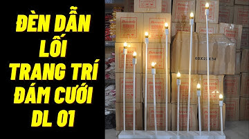 Đèn dẫn lối sân khấu đám cưới đẹp mẫu DL 01 giá 1tr2 | abshop.com.vn 1107