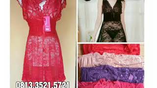 0813.3521.5721, Jual Baju Tidur Warna Hitam