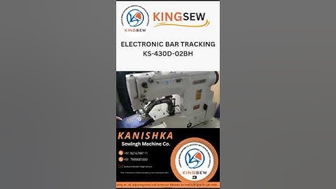 KINGSEW ELECTRONIC BAR TRACKING MACHINE KS - 430D-BH