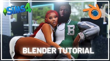 Easy Sims 4 Blender Render Tutorial! | The sims 4