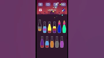 water sort puzzle level 52 #games #shortsfeed #watersortpuzzle #short