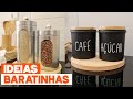 Sua COZINHA vai ficar LINDA com essas ideias - DIY DECORAÇÃO COZINHA - FAÇA VOCÊ MESMO - ARTESANATO