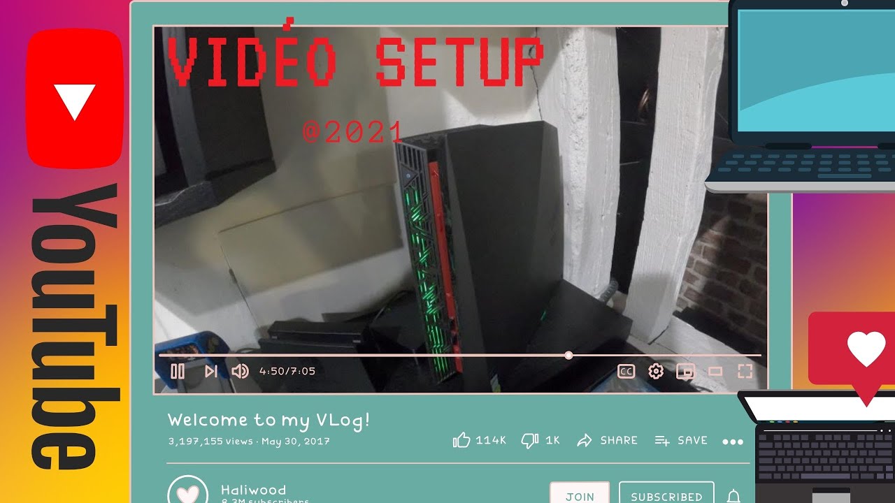 PRESENTATION DE MON SETUP - YouTube
