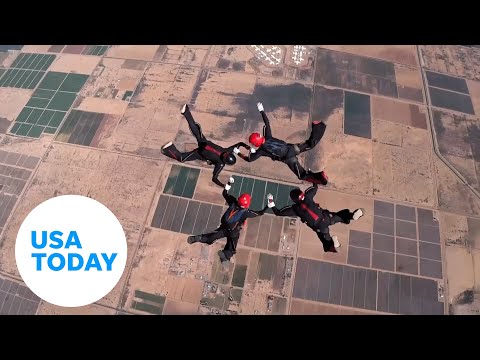 United Kingdom wins gold at World Parachuting Championships in Arizona | USA TODAY