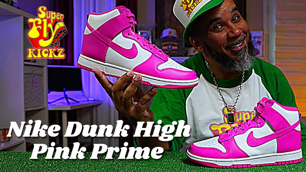 THE NIKE DUNK HIGH PINK PRIME (W) IS TOO FLY LADIES THE NIKE DUNK HIGH PINK PRIME (W) IS TOO FLY LADIES