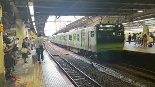【大崎運輸区ATO訓練】E235系0番台トウ17編成到着〜発車 新宿駅