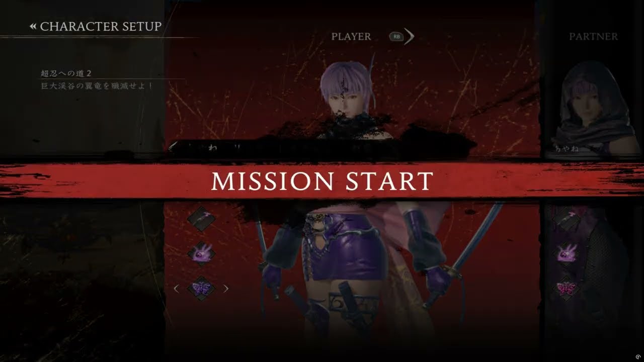 NINJAGAIDEN 2 Black Tag Mission MN02 Ayane x2