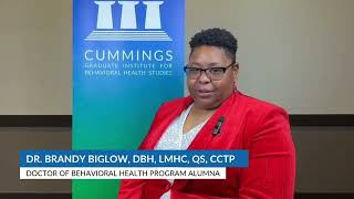 What Was the Focus of Your DBH Culminating Project | DBH Alumna Interview: Dr. Brandy K. Biglow