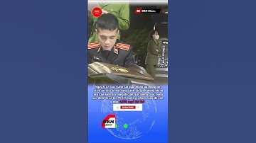 Tạm giữ tài xế ô tô hất văng cảnh sát giao thông khi bị kiểm tra nồng độ cồn #shorts #DrmChannel