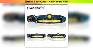 Zoomable Induction Headlamp — Best Seller (2025): Zoomable Induction Headlamp XPG+COB LED