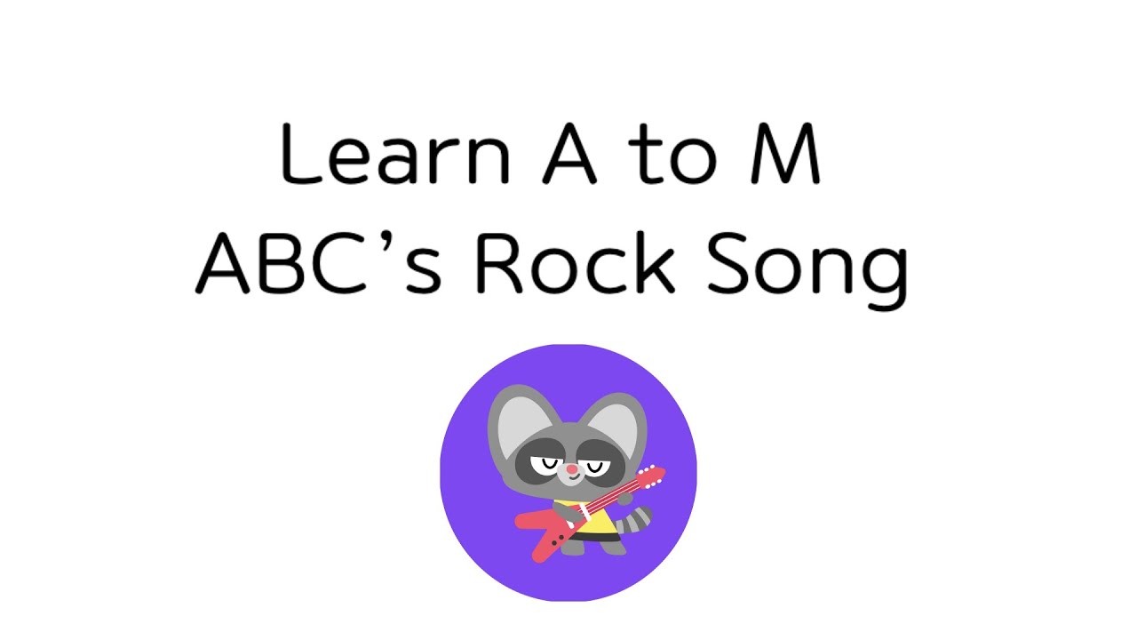 Learn A to M ABC’s Rock Song - Lingokids - YouTube