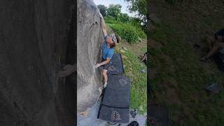 “She’s Twenty One V1” St Elmo’s Boulders at Old Wauhatchie #climbing #bouldering #rockclimbing