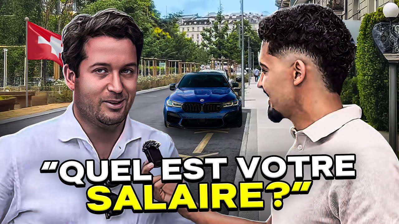 Salaire à Genève 🇨🇭: de 5000 € à 1 000 000€… leurs métiers vont vous choquer !