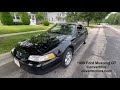 SOLD--1999 Ford Mustang GT Convertible