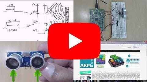 STM32F4Discovery Timers Tutorial 4 - Ultrasonic Distance Sensor part 1