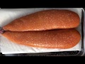 第一次自製烏魚子 My first attempt to dry mullet roe (Karasumi)