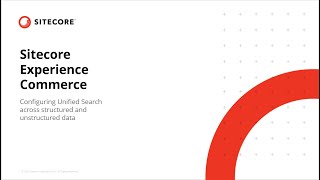Sitecore Experience Commerce: Unifed Search Explained