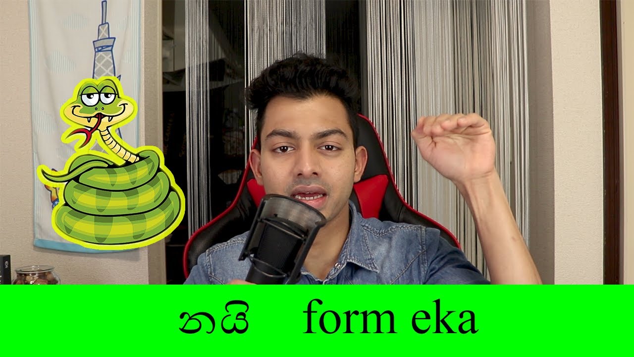 Nai form －ない形 / grammar lesson