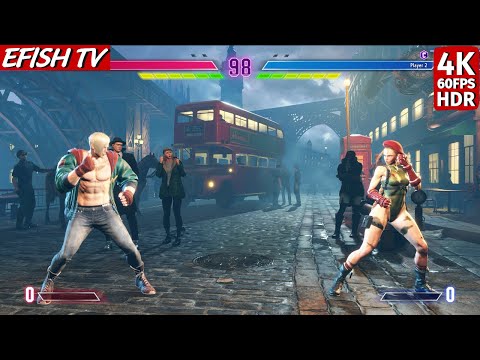 Ed vs Cammy (Hardest AI) - Street Fighter 6