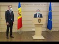 Briefing de presă Sergiu Litvinenco și Igor Grosu - 16 decembrie 2020