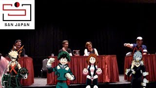 My Hero Academia Panel with Justin Briner, Clifford Chapin & Luci Christian at San Japan 2019