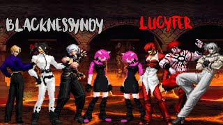 BlacknesSyndy VS Lucyfer (Jornada 4 - KOF MUGEN)
