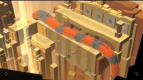 Lara Croft GO The Maze of Spirits Level 7 The Throne The Ancients Walkthrough