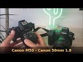 Primeras impresiones Canon M50 y fotos VS Canon EOS R