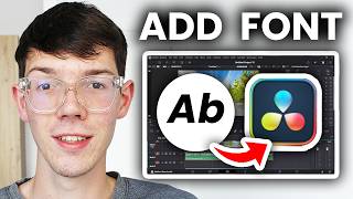 Full How To Add Fonts In Davinci Resolve - Import Fonts Guide